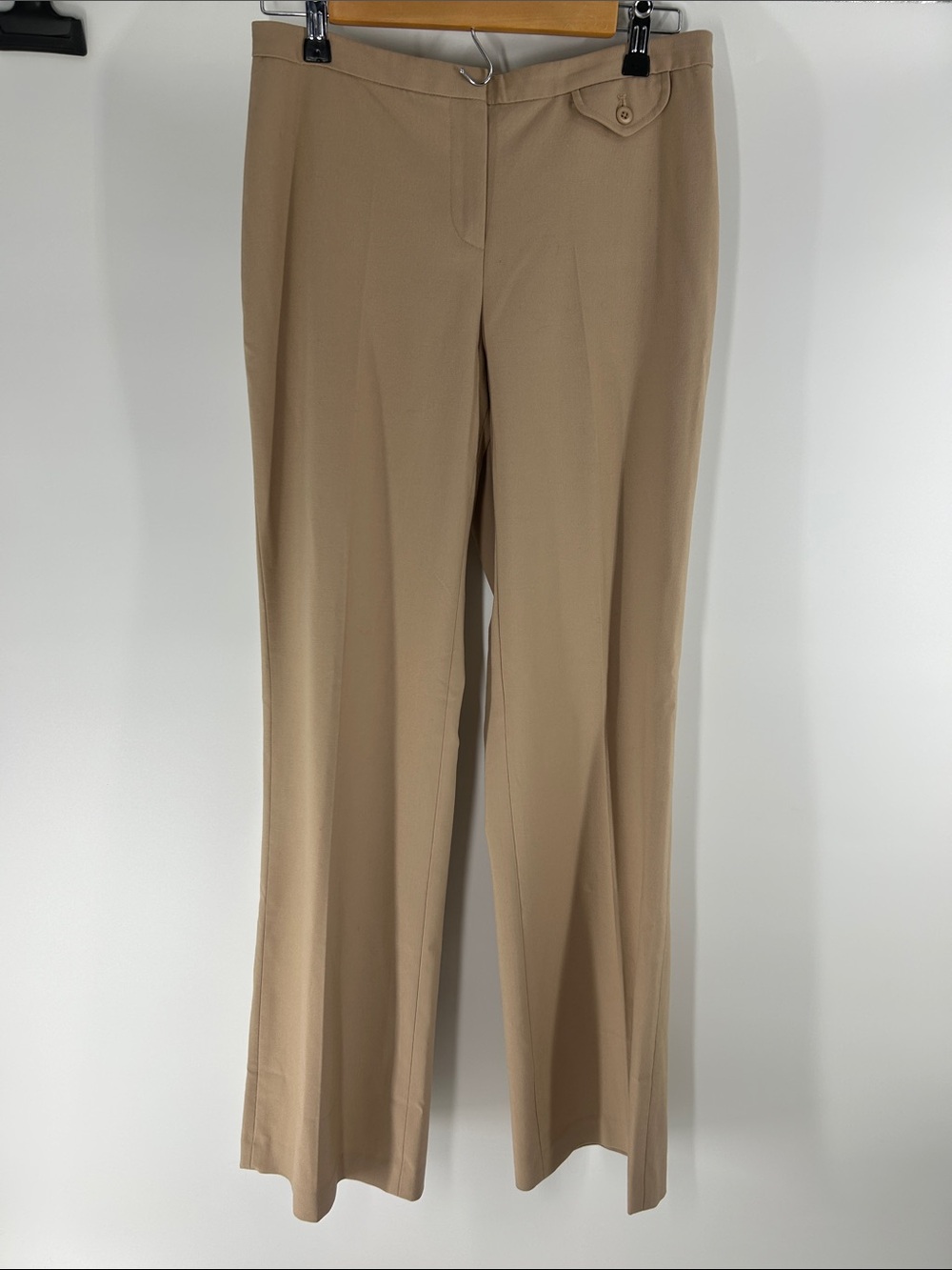 Express Straight-Leg Dress Pants in Camel Tan Size 5/6